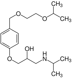 Struktur von Bisoprolol