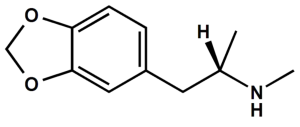 Struktur von Ecstasy 