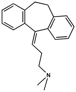 Struktur von Amitryptilin