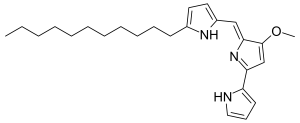 Struktur von Undecylprodigiosin